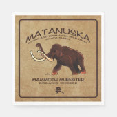 Serviette En Papier Fromage de menster Matanuska Mammoth (Devant)