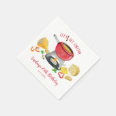 Serviette En Papier Fromage Fondue Party (Coin)