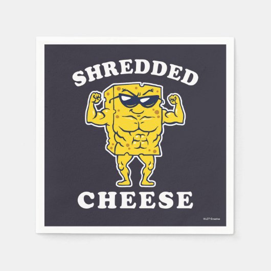 Serviette En Papier Fromage haché (Devant)