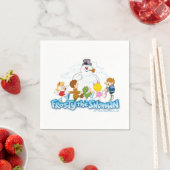 Serviette En Papier Frosty the Snowman™ | Frosty & Enfants Jouer (En situation)