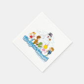 Serviette En Papier Frosty the Snowman™ | Frosty & Enfants Jouer (Coin)