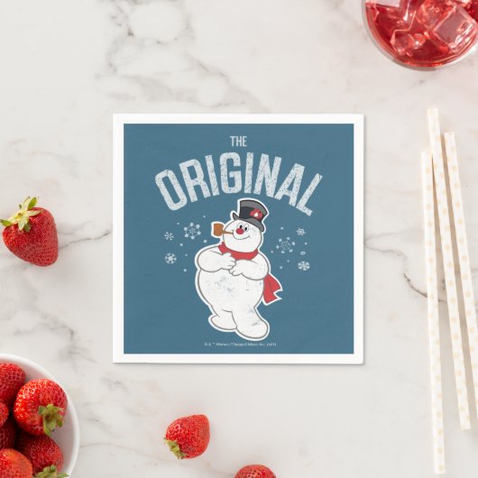 Serviette En Papier Frosty the Snowman™ | L'original (En situation)