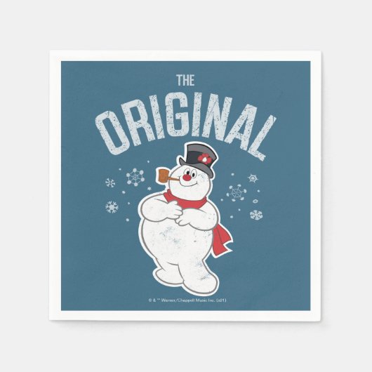 Serviette En Papier Frosty the Snowman™ | L'original (Devant)