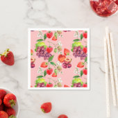 Serviette En Papier Fruit (En situation)