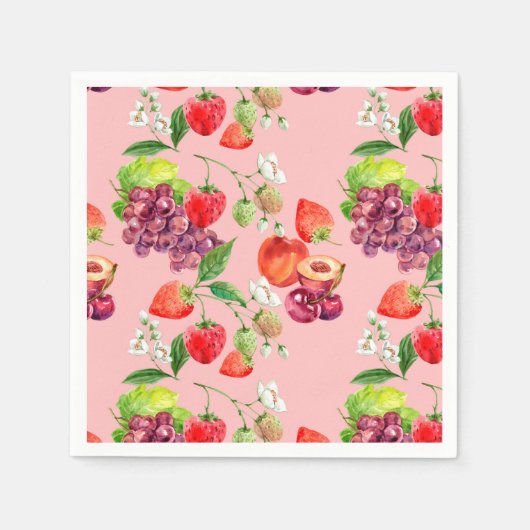 Serviette En Papier Fruit (Devant)