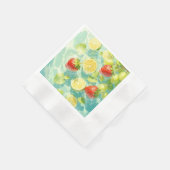 Serviette En Papier Fruit (Coin)