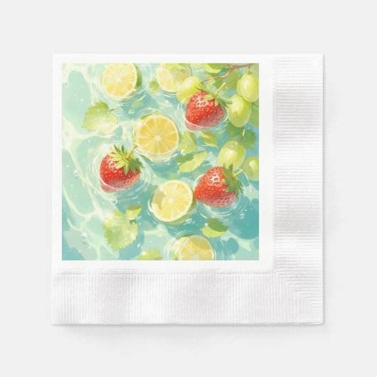 Serviette En Papier Fruit (Devant)