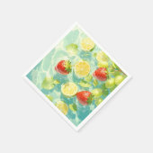 Serviette En Papier Fruit (Coin)