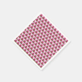 Serviette En Papier Fruit de melon de melon de melon vert rose (Coin)