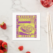 Serviette En Papier Fruit de passion (En situation)