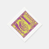 Serviette En Papier Fruit de passion (Coin)