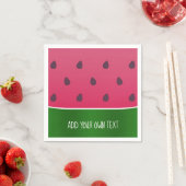 Serviette En Papier Fruit d'eau douce Tendy Bold (En situation)