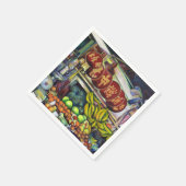 Serviette En Papier Fruit frais avec Francis (Coin)