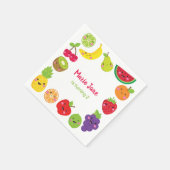 Serviette En Papier fruit sucré (Coin)