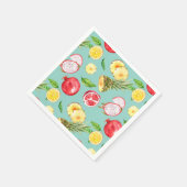Serviette En Papier Fruit tropical (Coin)