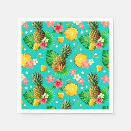 Serviette En Papier Fruit tropical (Devant)