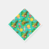Serviette En Papier Fruit tropical (Coin)