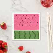 Serviette En Papier Fruit Watermelon (En situation)