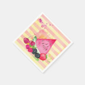 Serviette En Papier Fruité (Coin)