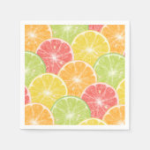 Serviette En Papier Fruits d'agrumes (Devant)