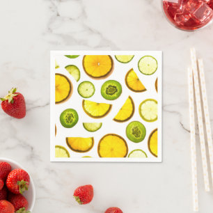 Serviette En Papier Fruits d'agrumes frais