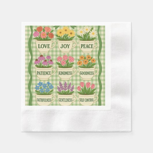 Serviette En Papier Fruits de serviettes Spirit (Devant)