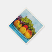 Serviette En Papier Fruits d'été (Coin)