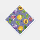 Serviette En Papier Fruits d'été (Coin)