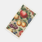 Serviette En Papier Fruits et Fleurs du Luxe Jardin Italien (Coin)