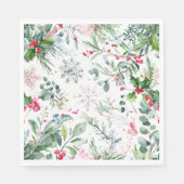 Serviette En Papier fruits frais d'hiver (Devant)