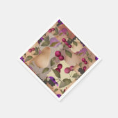 Serviette En Papier Fruits, patchwork (Coin)