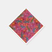 Serviette En Papier Fuchsia (Coin)