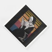Serviette En Papier Fumer les soeurs style rétro (Coin)