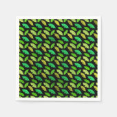 Serviette En Papier Fun Banana Leaf Tropical Anniversaire Motif (Devant)