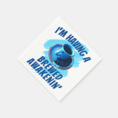Serviette En Papier Fun Brun Awakenin' Coffee Cup Saucer Haricots (Coin)