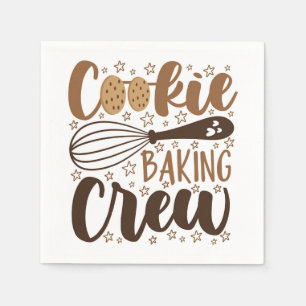Serviette En Papier Fun Cookie Baking Creative