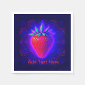 Serviette En Papier Fun Desserts (Strawberry)  (Devant)