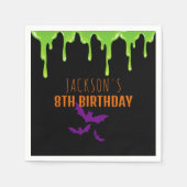 Serviette En Papier Fun Éffrayant Halloween Parti Anniversaire de enfa (Devant)