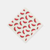 Serviette En Papier Fun été Red Watermelon Motif (Coin)
