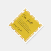 Serviette En Papier Fun Facts Cocktail Napkins (Coin)