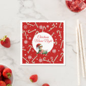 Serviette En Papier Fun Festival Movie Soirée Noël Fête (En situation)