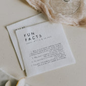 Serviette En Papier Fun Fun Fun Fun Faits Mariage