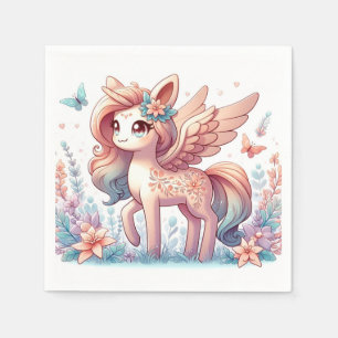 Serviette En Papier Fun Magique Unicorn Baby shower