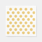 Serviette En Papier Fun Pickleball Motif Pickleball Party (Devant)