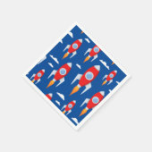 Serviette En Papier Fun Rocket de vaisseau spatial (Coin)