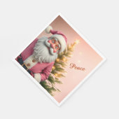 Serviette En Papier Fun Santa Claus Holiday Themed (Coin)