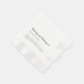 Serviette En Papier Fun Vietnamien Drinking Phrase Cocktail Napkin 01 (Coin)