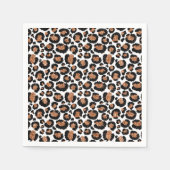 Serviette En Papier Fun Wild Cheetah Motif Jungle fête d'anniversaire (Devant)
