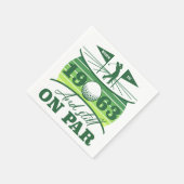 Serviette En Papier Funny 1963 Golfer 60e anniversaire (Coin)