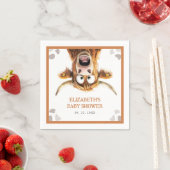 Serviette En Papier Funny Baby shower de vache (En situation)